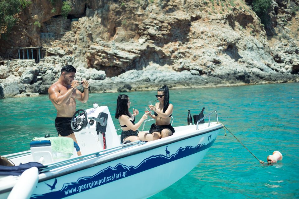 Georgioupolis: Rent a Boat Safari Sea Tour - Booking Information