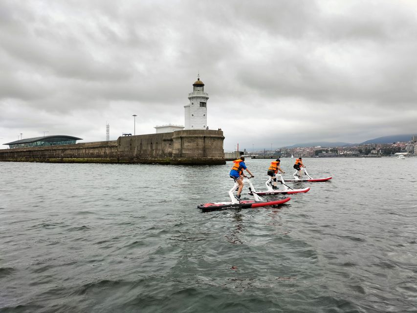 Getxo: Flysch of Getxo Guided Water Bike Tour - Tour Duration