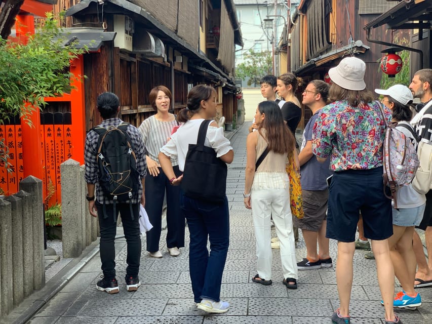 Gion Guided Walking Tour: Discover the World of Geisha - Meeting Point and Logistics