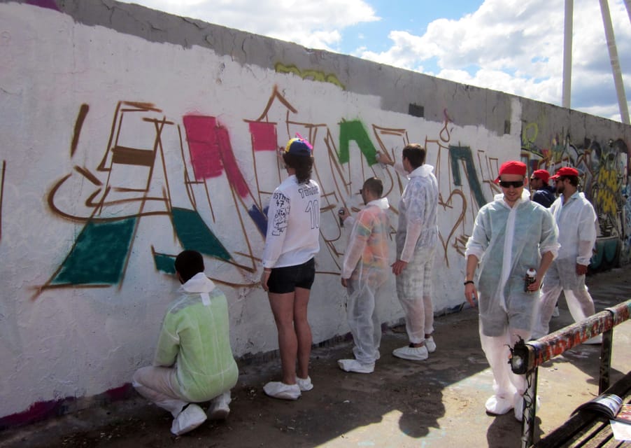 Graffiti Workshop Berlin - Sketching and Spray Cans