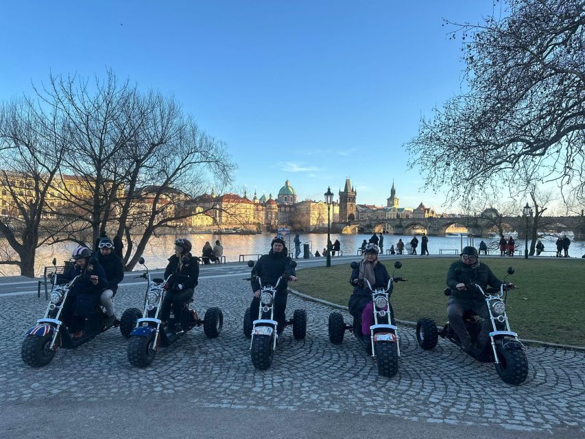 Grand City Tour on Electric Trike in Prague - Live Guided - Booking Information