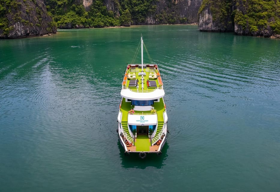 Ha Long 1 Day Luxury Trip With Heritage Cruise - Boat Amenities