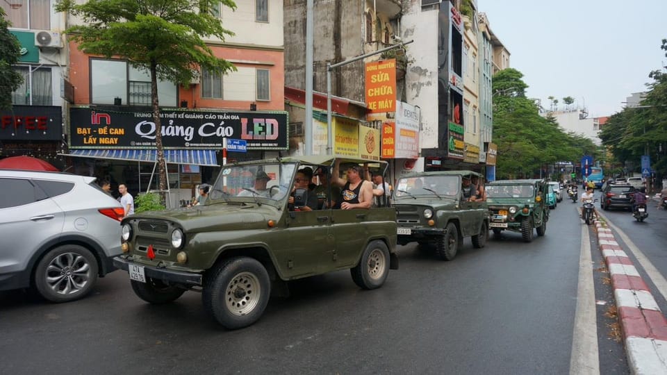 Ha Noi City Tour Insight By Jeep - Flexibility and Convenience