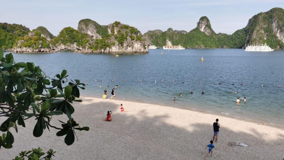 Halong Bay Cruise Trip : Caves, Buffet Lunch, Kayak, Titop - Kayaking Experience