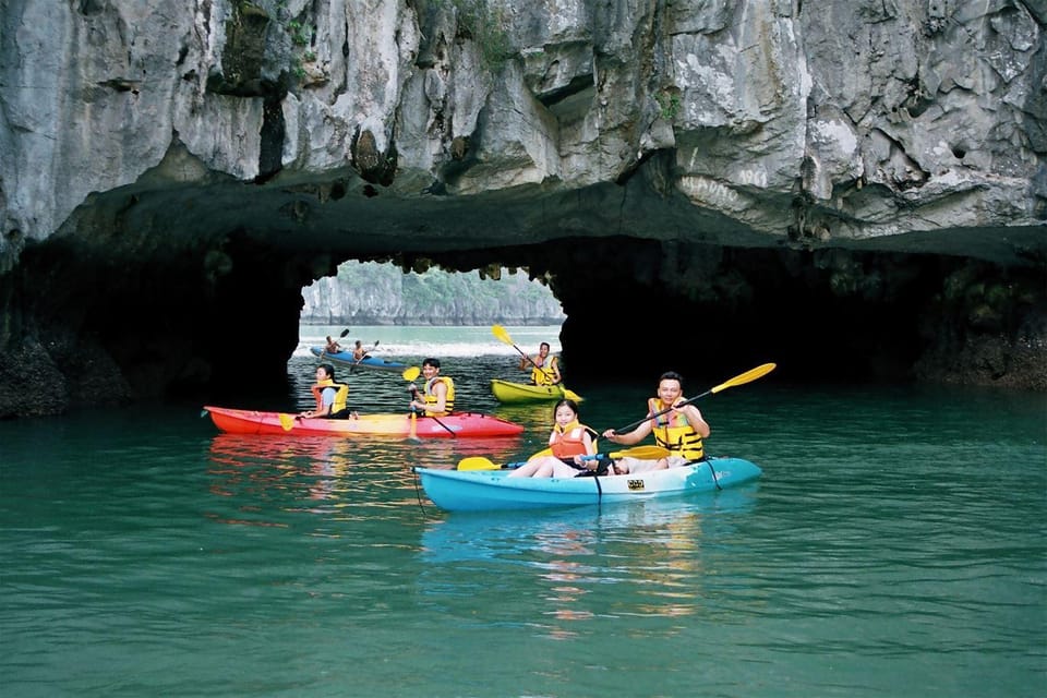 Hanoi: Full-Day Halong Bay, Cave, Island, Swim, & Kayak Tour - Junk Cruise and Exploration