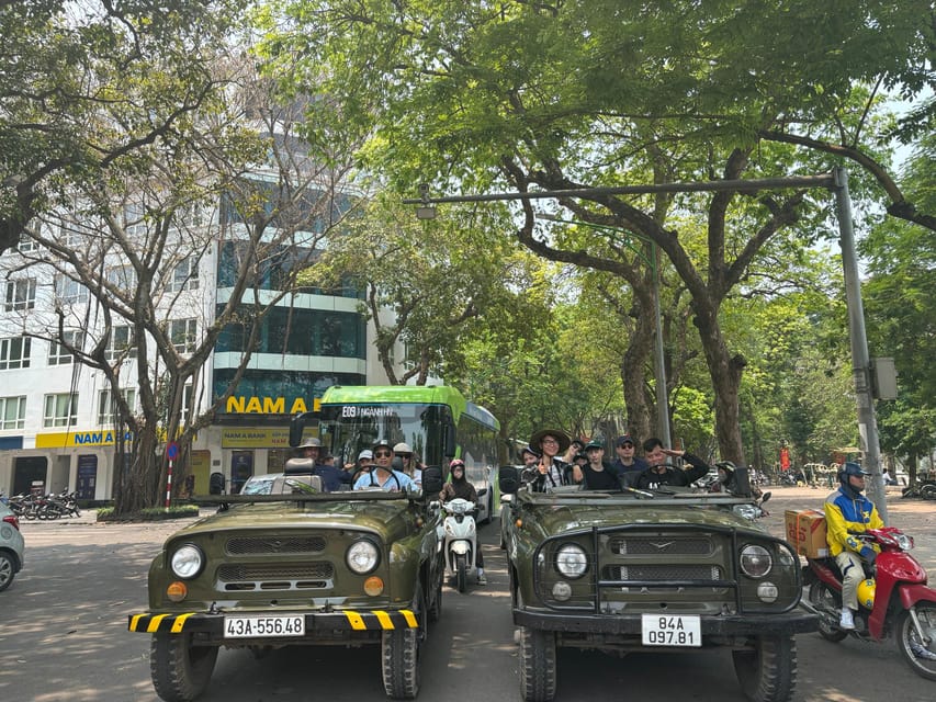 Hanoi Jeep By Night Street Food, Backstreet+ Train Street - Group Size and Reservation Details