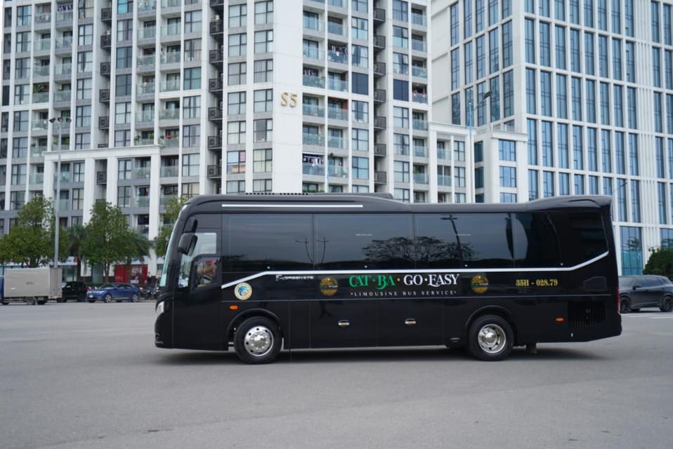 Hanoi: Limousine Bus to Cat Ba, English Guide, High Quality - Communication and Pickup Information