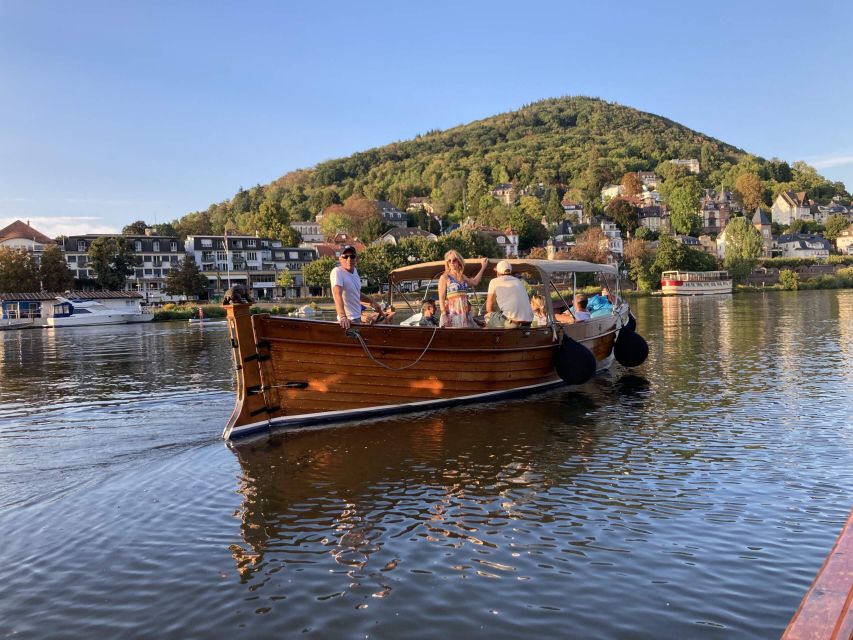 Heidelberg: Private Neckar River Historic Boat Tour - Group Sizes and Capacity