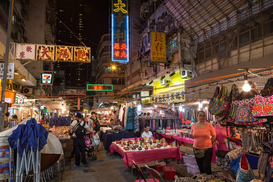 Hong Kong: Night Tour + Open Top Bus + Night Market - The Sum Up