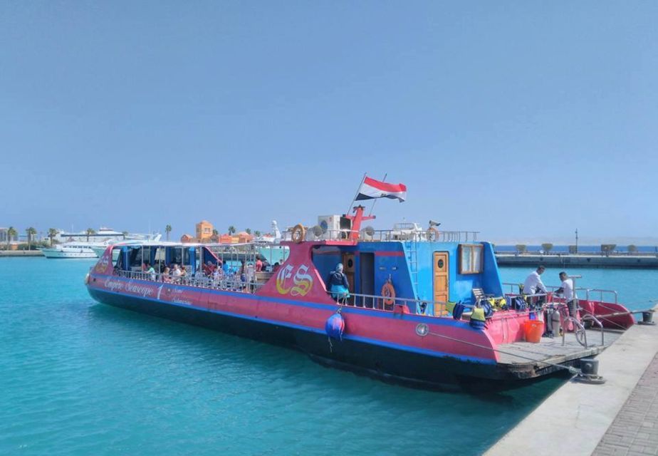 Hurghada: Empire Submarine Boat Trip With Snorkel and Drinks - Booking and Cancellation Policy