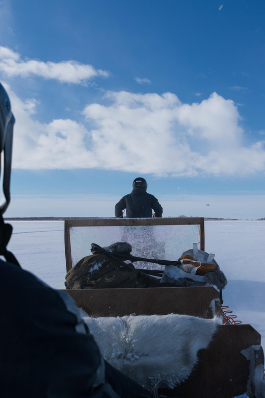 Ii: Frozen River and Sea From a Snowmobile Sleigh - Shuttle Services