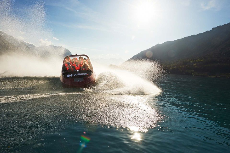 Interlaken: Scenic Jetboat Ride on Lake Brienz - Booking Information