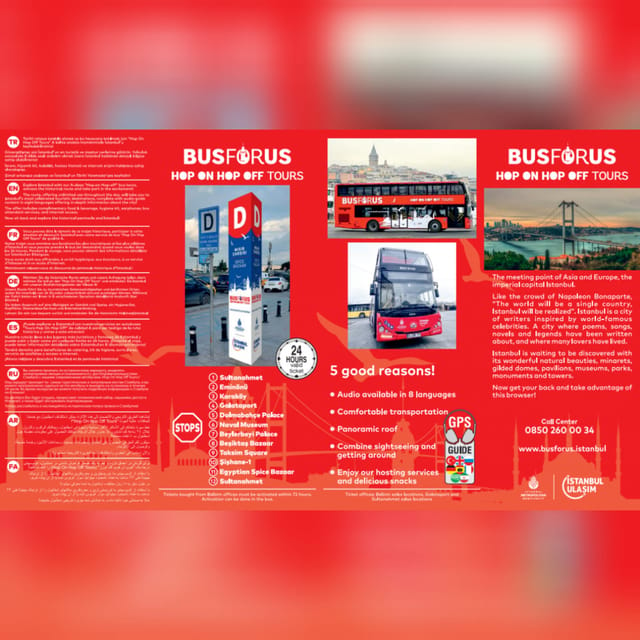 Istanbul: 48-Hour Hop-On Hop-Off Double Decker Bus Ticket - Tips for an Enjoyable Journey