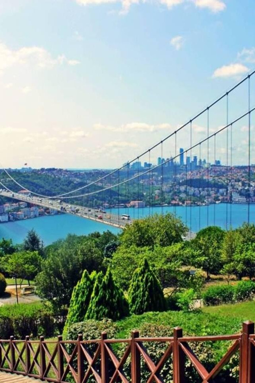 Istanbul Modern City Tour With Bosphorus Boat & Dolmabahce - Panoramic Views From Camlica Hill