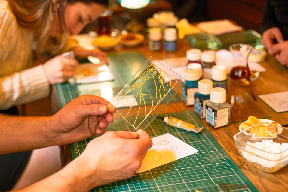 Istanbul: Traditional Stained Glass Painting Workshop - What to Expect During the Workshop