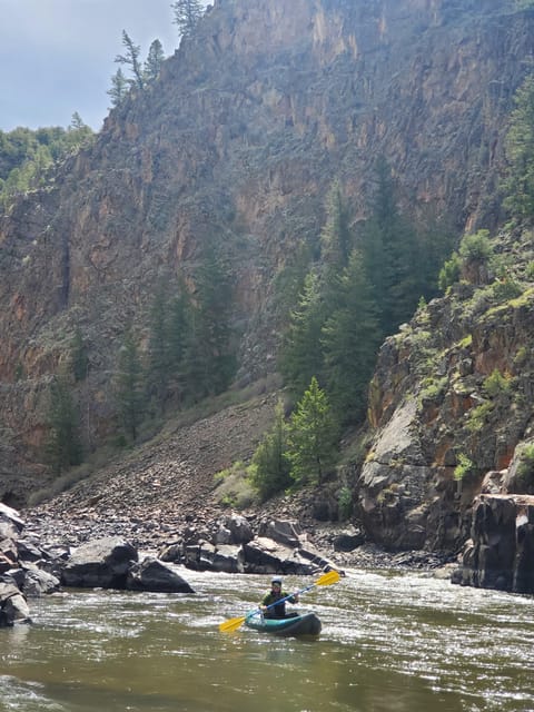 Kayak the Gorgeous Upper Colorado River - Guided 1/2 Day - Departure Times