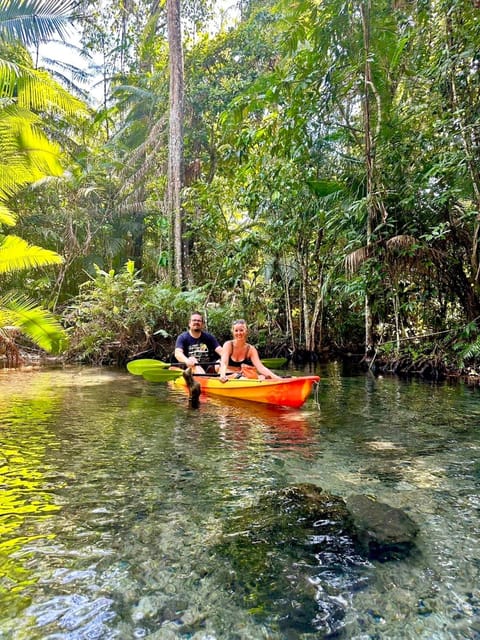 Krabi: Klong Root (Crystal Lake) Kayaking Tour - Kayaking Through Emerald Waters