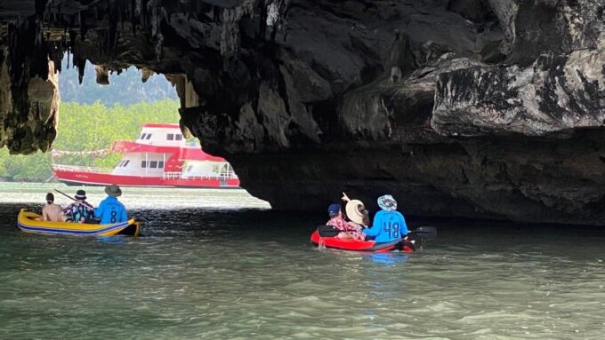 Krabi: Phang Nga Bay Blitz to James Bond Island With Lunch - Floating Village Visit
