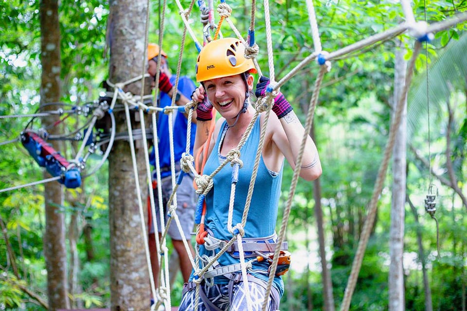 Krabi: Ultimate Zipline Games Challenge - Adrenaline-Filled Aerial Adventures