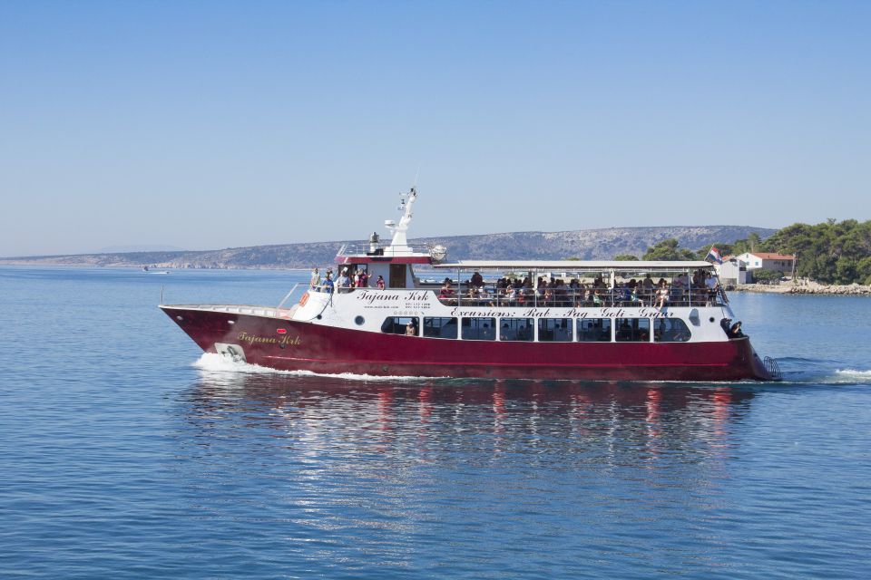 Krk: Boat Trip to Rab & Pag With Sightseeing & Swimming - Optional Activities