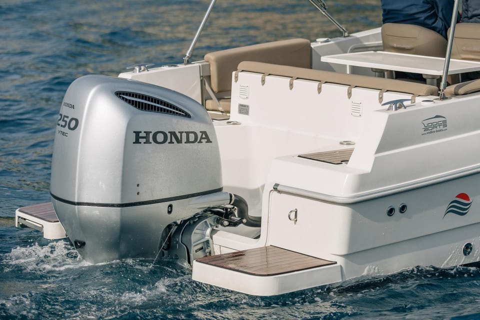 Krk: Rent a Boat Atlantic 750 Open - Optional Rentals