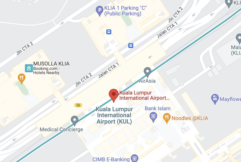 Kuala Lumpur Airport: Train Transfer To/From KL Sentral - Meeting Points