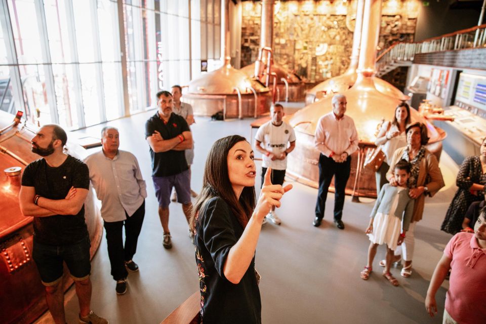 La Coruña: Guided Tour at MEGA - World of Estrella Galicia - Gastronomy Upgrade Options