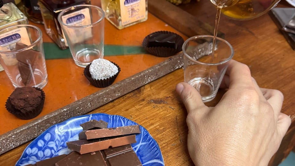 Laconi: Chocolate and Typical Liqueurs Tasting - Production and Processing