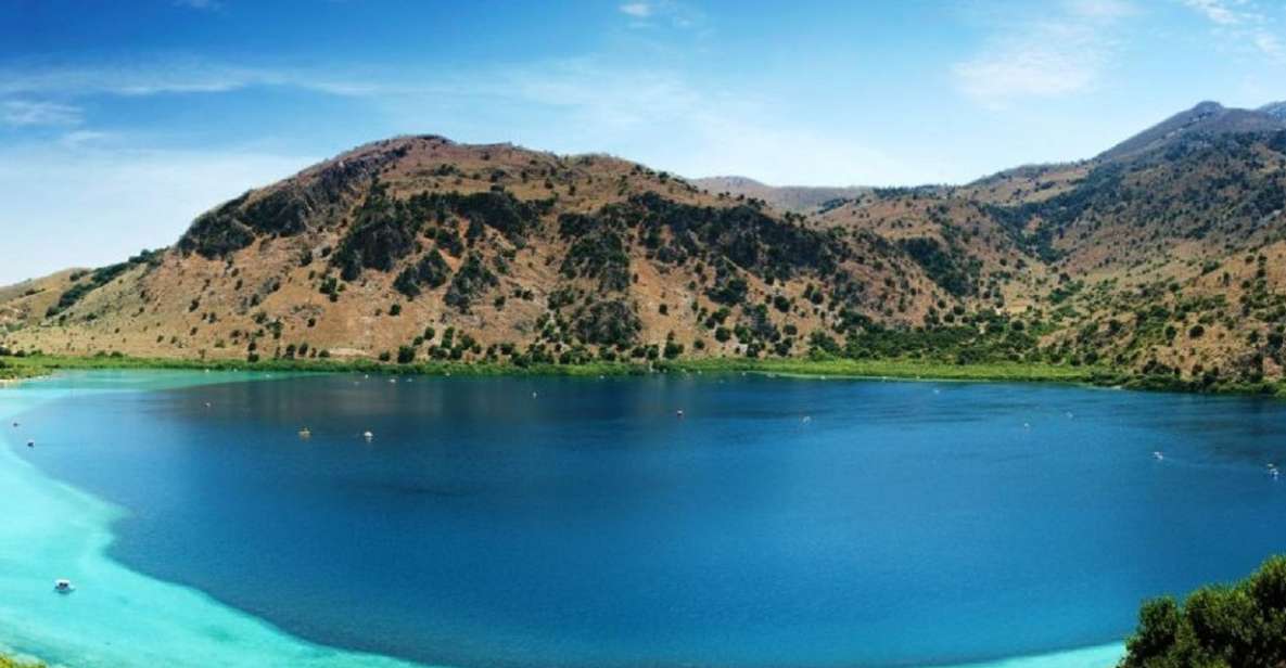 Lake Kournas - Chania City - Souda Bay Boat Tour - Optional Dining Experience