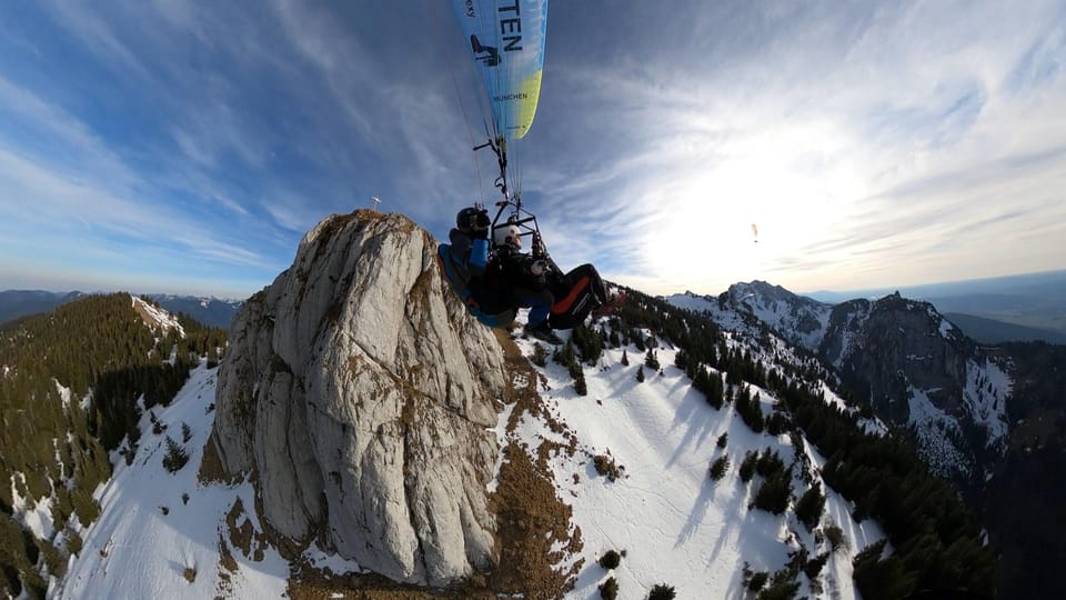 Lenggries: Tandem Paragliding Flight - Photographic Memories