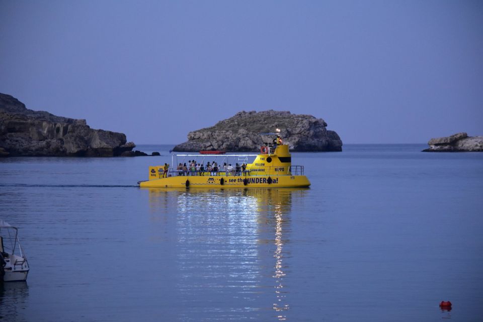 Lindos: Submarine Cruise With Swim Stop in Navarone Bay - Booking and Cancellation