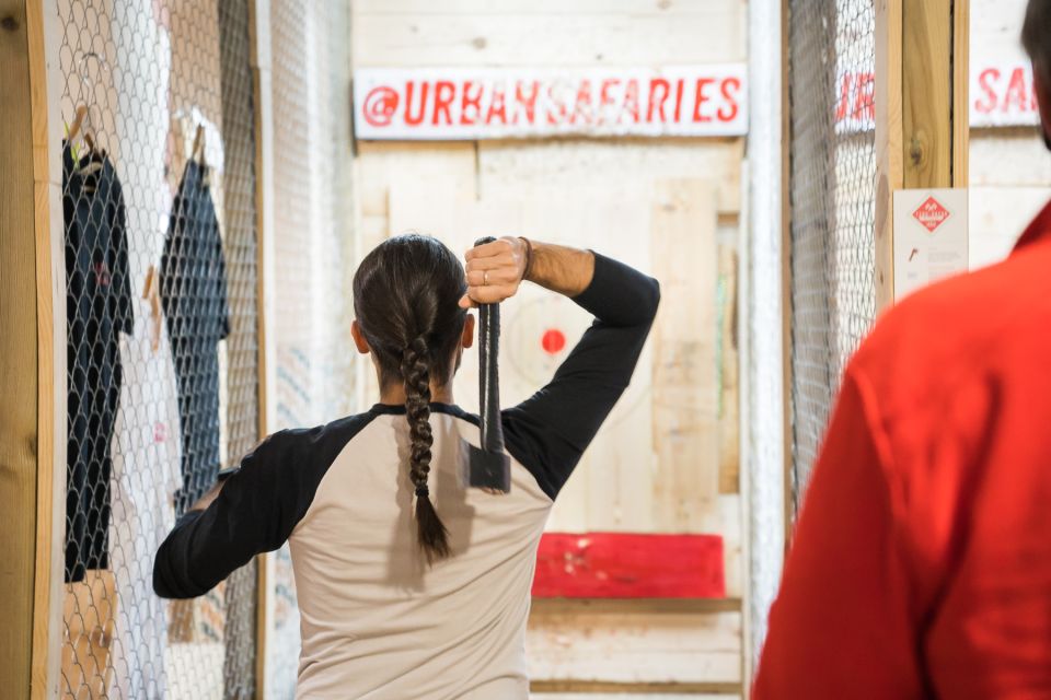 Madrid: Axe Throwing Challenge - Competitive Spirit