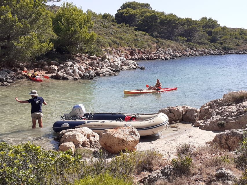 Menorca: Half-Day Kayak Excursion in Fornells - Snorkeling in a Natural Reserve