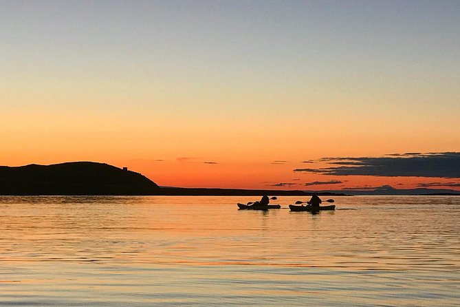 Midnight Sun Kayaking Adventure by Mt. Kirkjufell - Wildlife Spotting and Photography