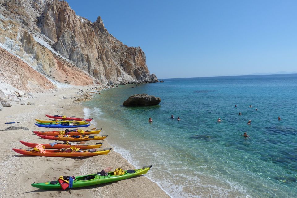 Milos: Guided Kayaking Trip With Snorkelling & Lunch - Departure Locations