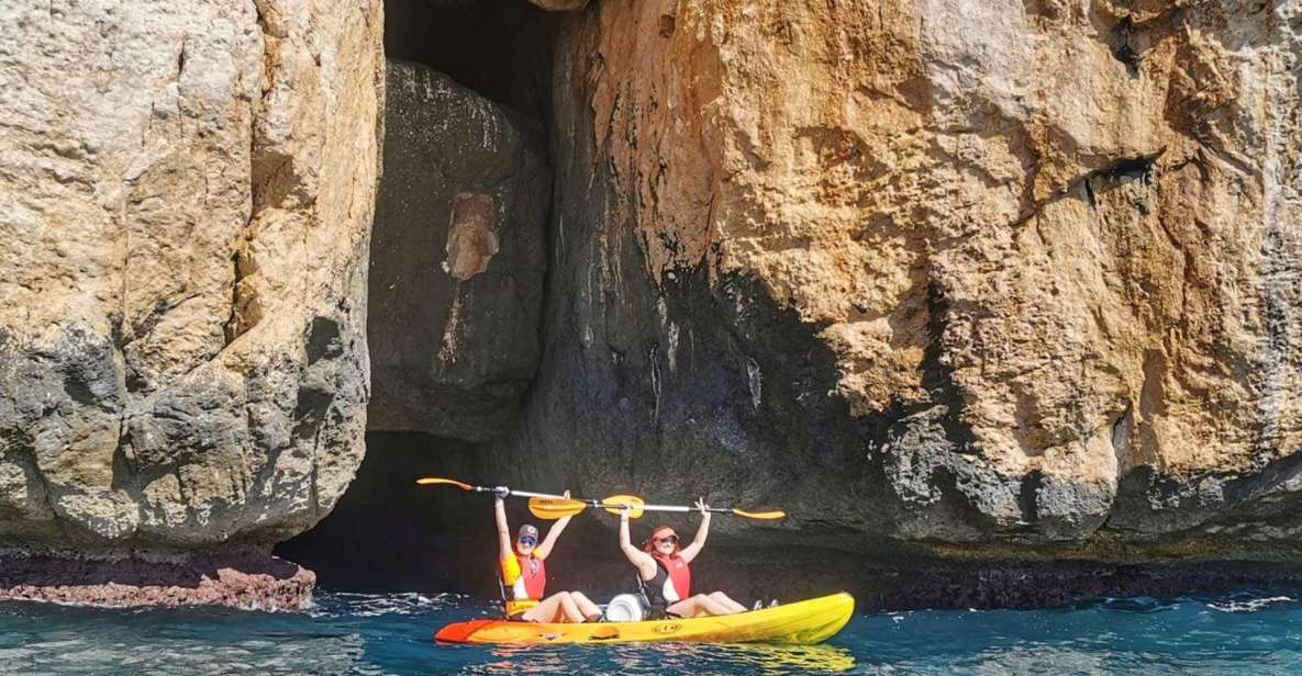 Moraira: Kayak Trip From Moraira to Benitachell - Main Stop: Cala El Portet