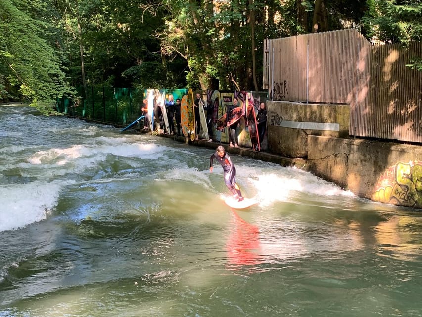 Munich: River Surfing in Munich–Surfing All You Need to Know - E2 Wave: A Milder Alternative