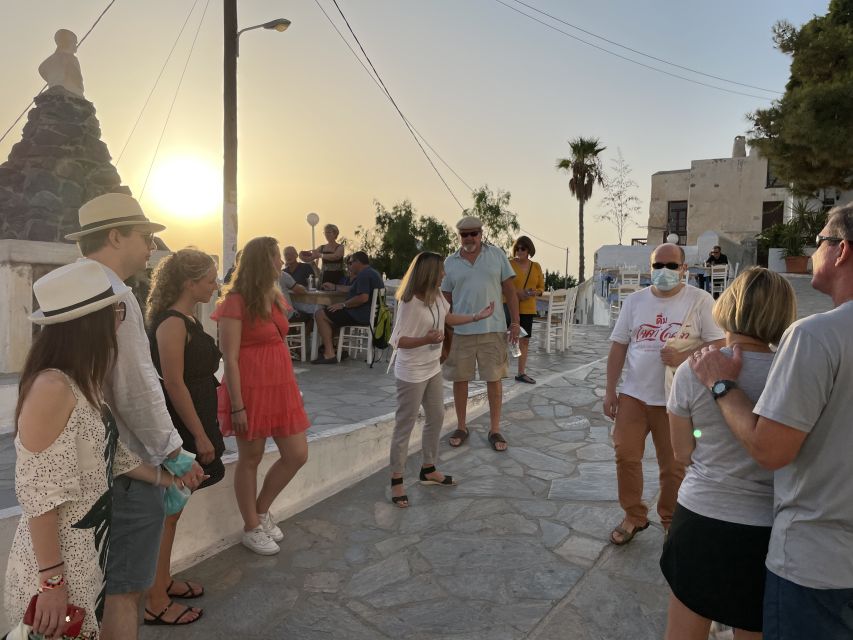 Naxos Town: Sunset Mythology Tour With Wine - Booking Information