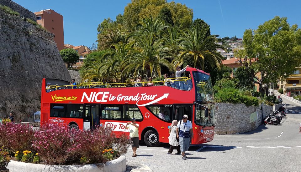 Nice: 1 or 2-Day Hop-On Hop-Off Bus Tour - Inclusions