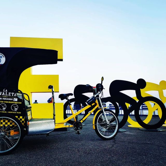 Nice: City Tour in Electric Taxi Bike With Local Guide - Language Options Available