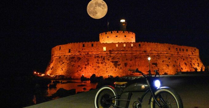 Night Rhodes: Old Town Gastro E-Bike Tour With Drink & Meze - Frequently Asked Questions