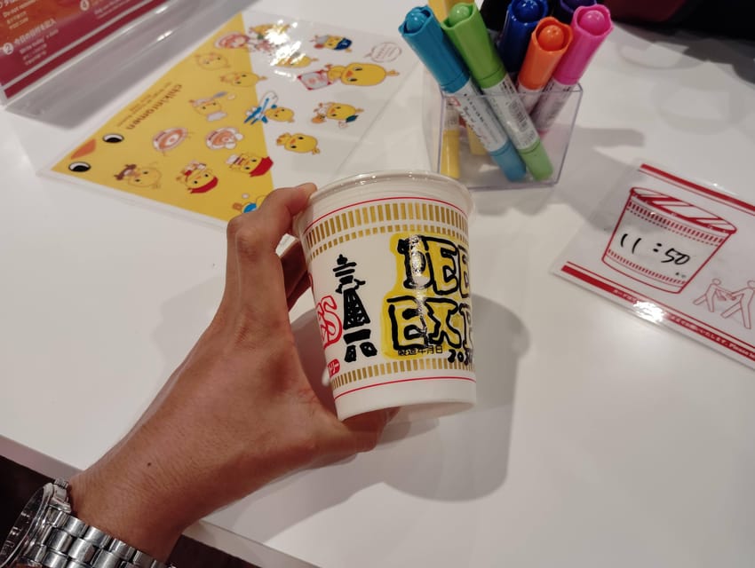 Osaka: Discover the Cup Noodle Museum, 90 Minutes - Inclusions of the Experience