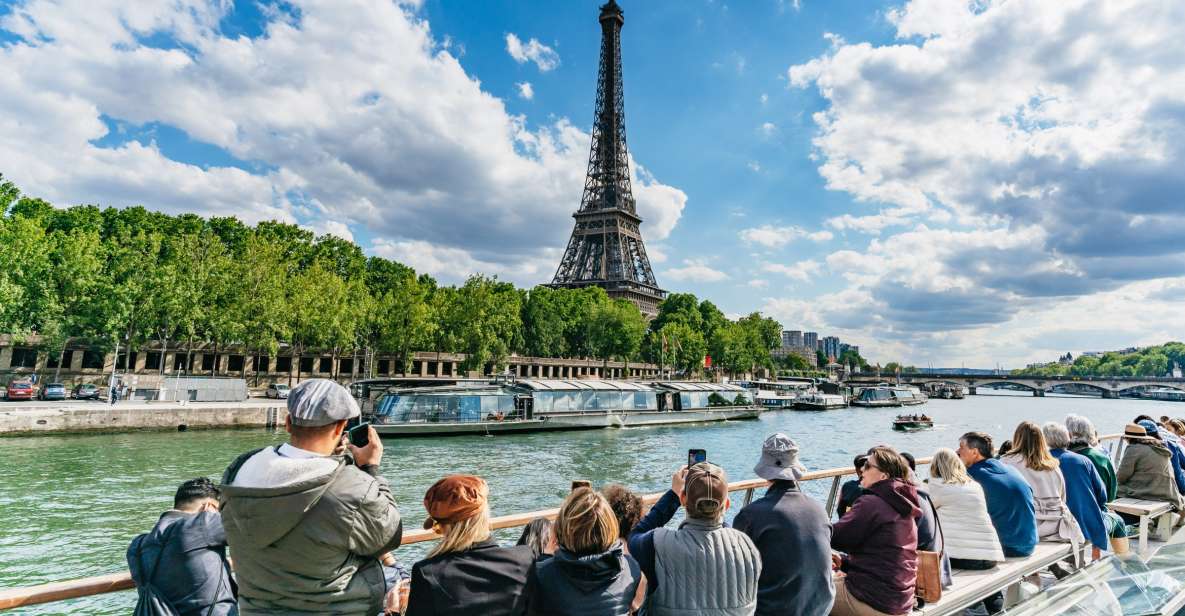 Paris: 1-Hour Seine Cruise Starting at the Eiffel Tower - Inclusions and Exclusions