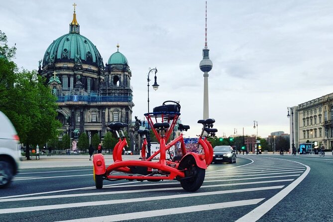 Party and Beer Bike Private Sightseeing Tour Berlin With Pick-Up - Customizable for Various Occasions