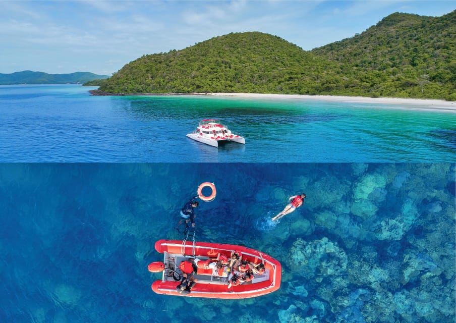 Pattaya: 2 Islands One Day Trip on Catamaran With Lunch - Activities on Koh Phai