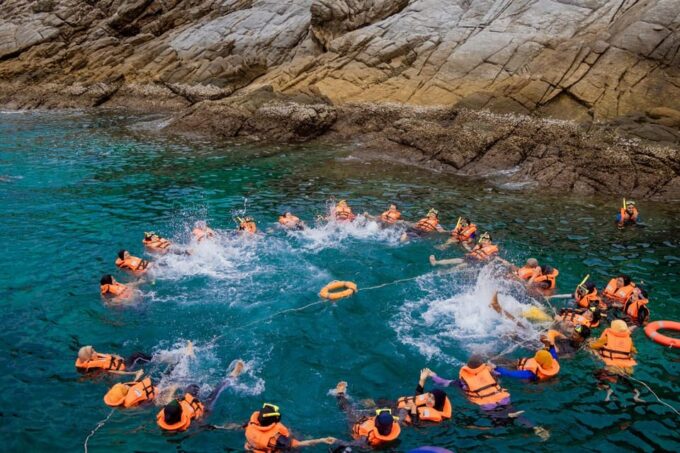 Phuket Kahung Beach (Koh Hey) & Racha Island By Speed Boat - Sea Activities at Coral Island