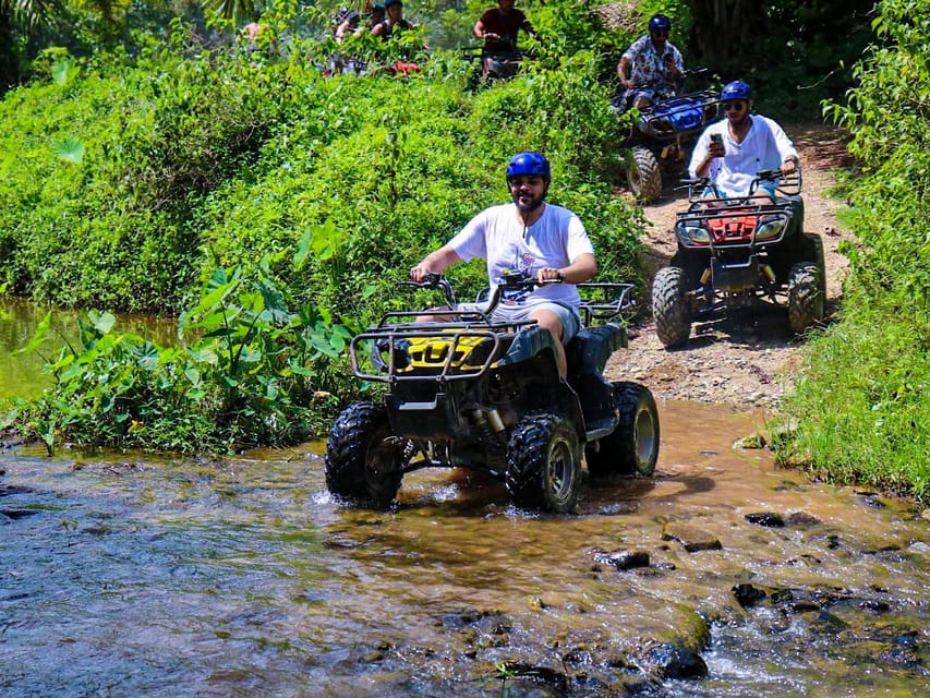 Phuket :White Water Rafting,ZipLine Ride ATV & Monkey Temple - ATV Riding