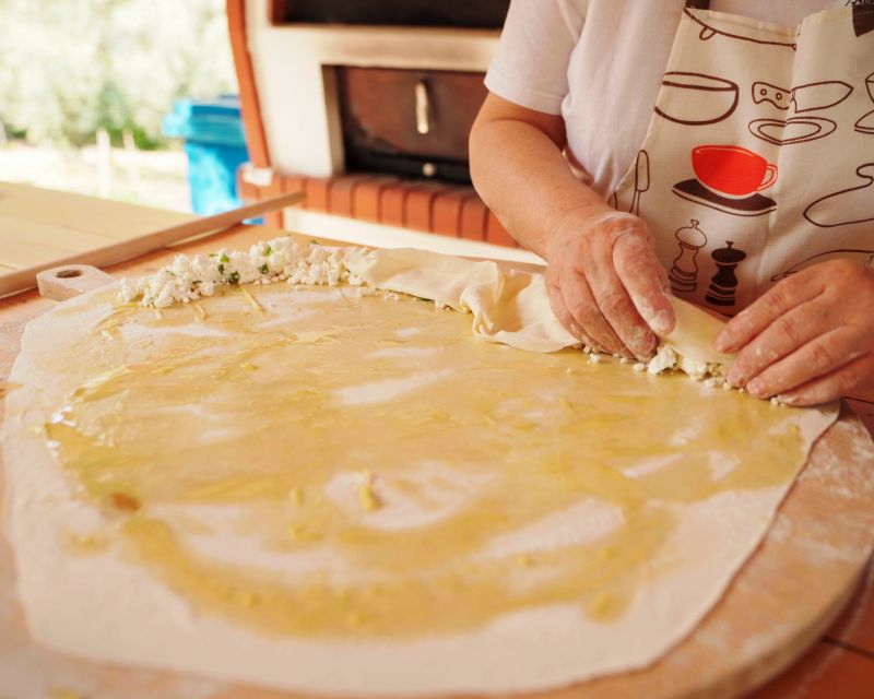 Phyllo Pie Baking Class @ Lefkada Micro Farm - Farm Tour