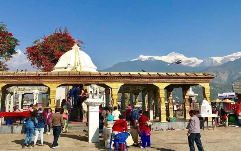 Pokhara: Himalayan Peaks, Lake, Stupa and Caves Car Tour - Serenity at World Peace Stupa