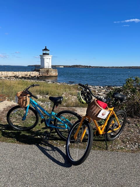 Portland, Maine: Coastal Lighthouses Guided Bicycle Tour - Flavorful Lunch Stop